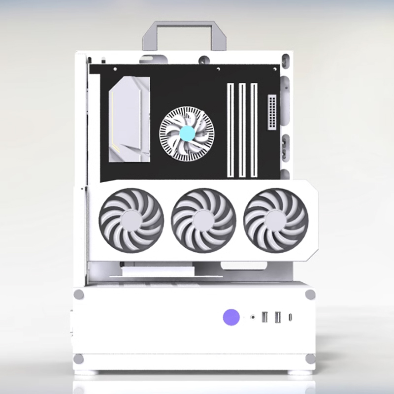 Retro Gaming Pc Case - Tipo aberto caso do computador quadro