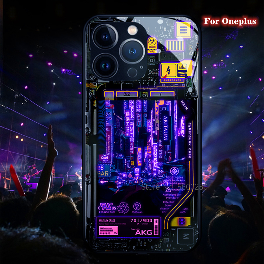 Retro Gaming Case - Capa de telefone luminosa inteligente estilo