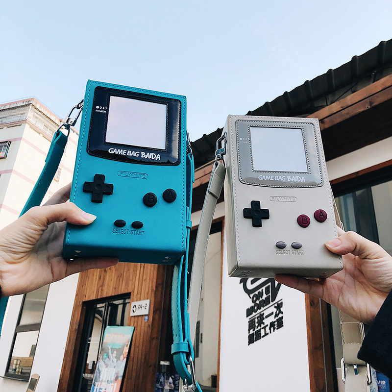 Retro Gaming Event - Bolsa Mini Transversal Criativa em Forma