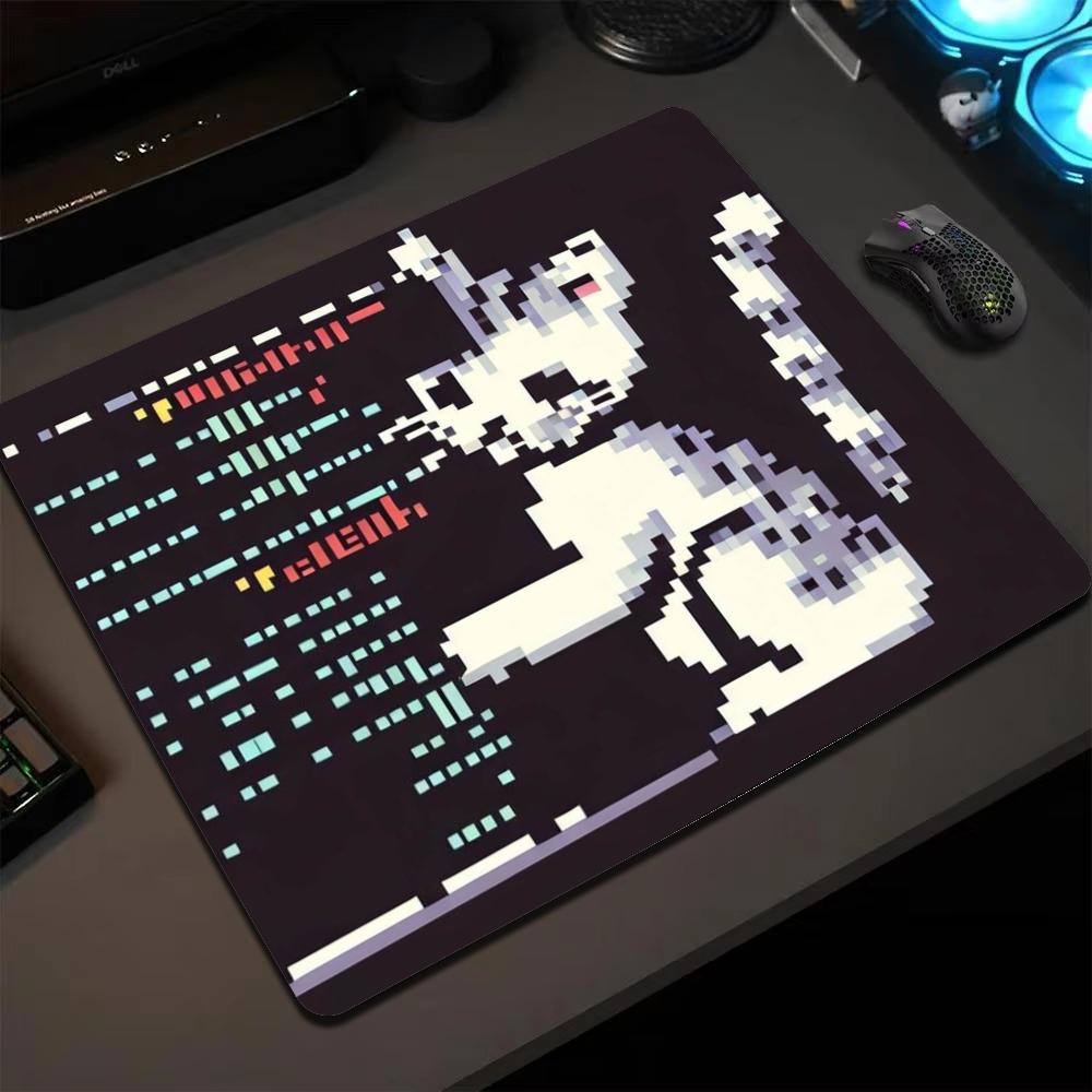 Retro Gaming Mini Pc - Mini Mouse Pad Pixel Cat com
