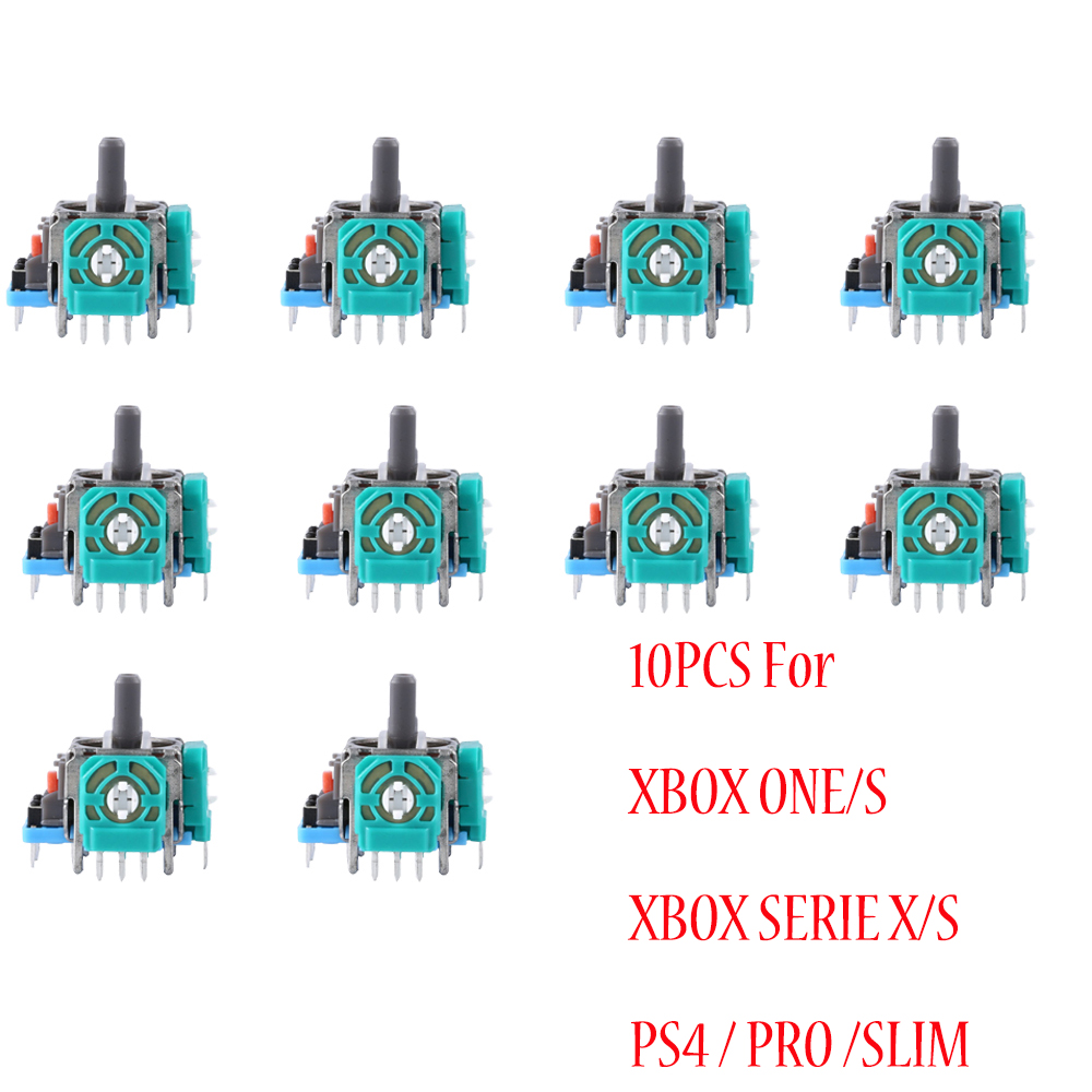 Retro Gaming Xbox 360 - 10 pçs 3d analógico joystick substituição