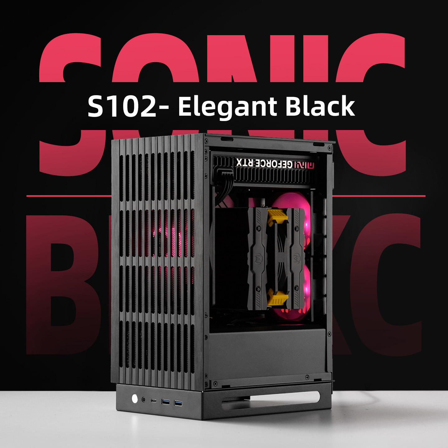 Retro Gaming Pc Case - Nova Chegada: Gabinete Modular ITX Mechanic
