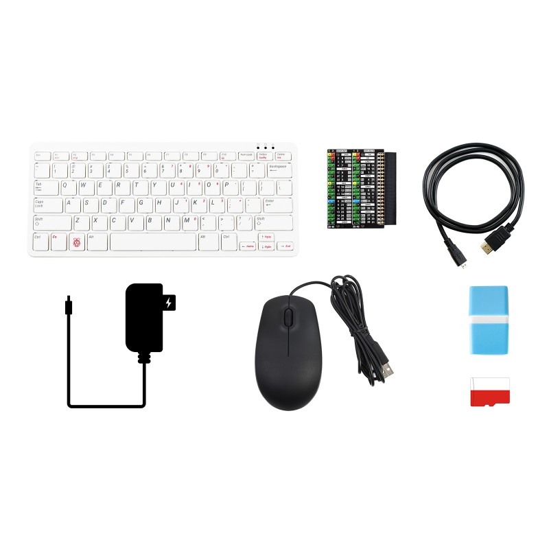 Retro Gaming Mini Pc - Raspberry Pi 400 PC All-in-One com