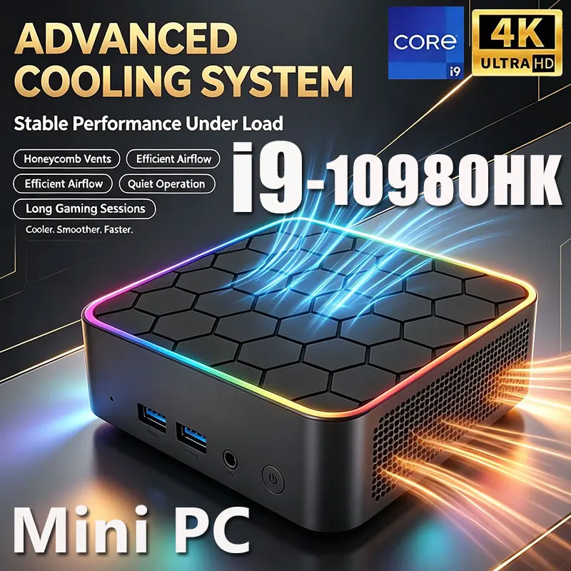 Retro Gaming Mini Pc - Mini PC 2026 Core i9 10980HK