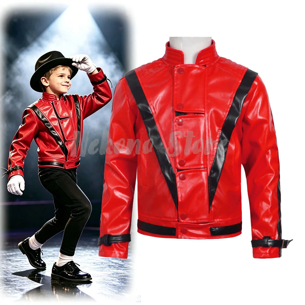 Retro Gaming Jacket - Fantasia Assustadora de Michael Jackson Thriller,