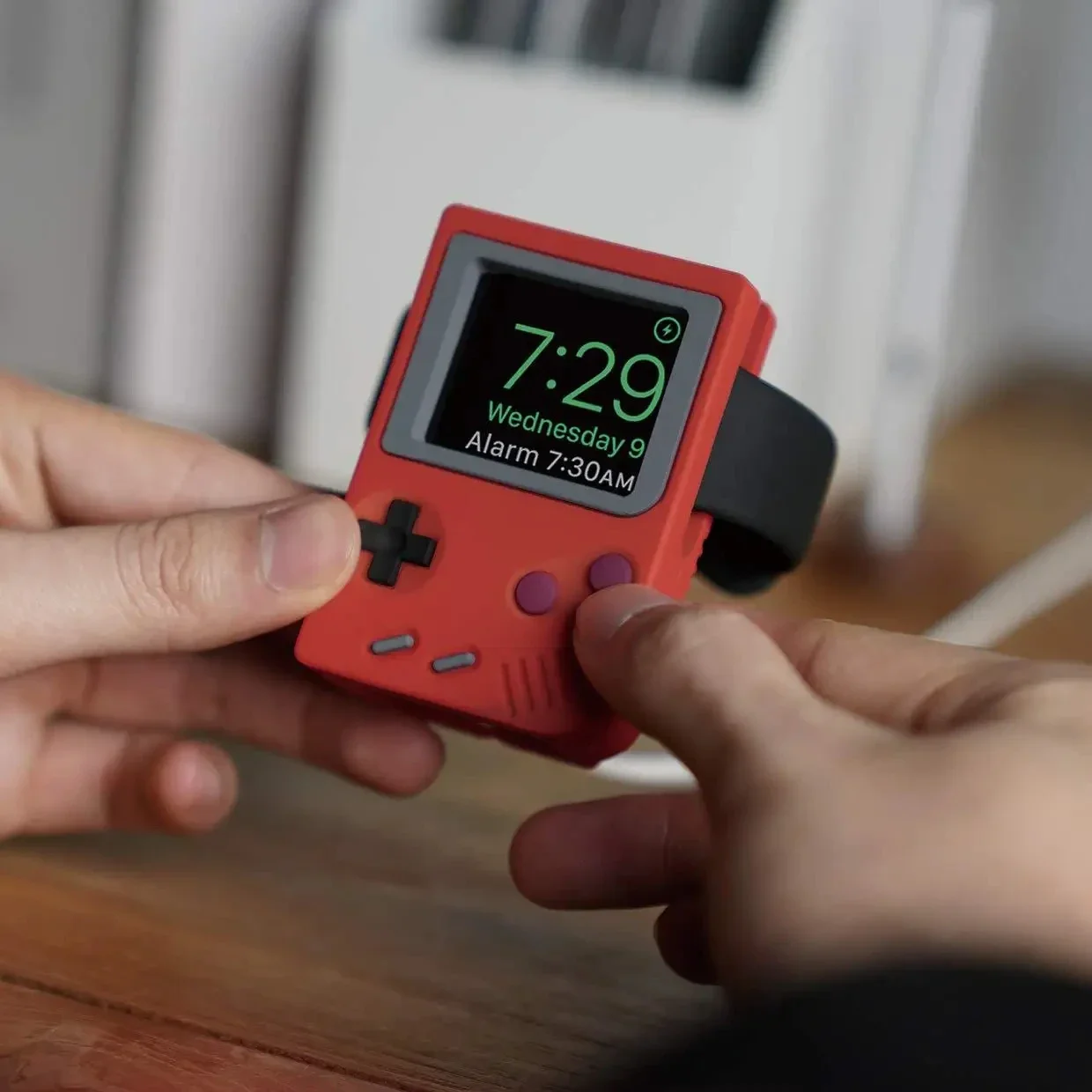 Retro Gaming Event - Suporte de Silicone para Carregador de