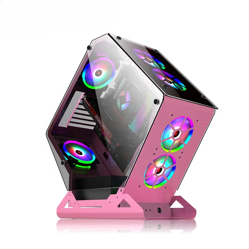 Retro Gaming Pc Case - 'Design irregular gaming pc caso personalizado