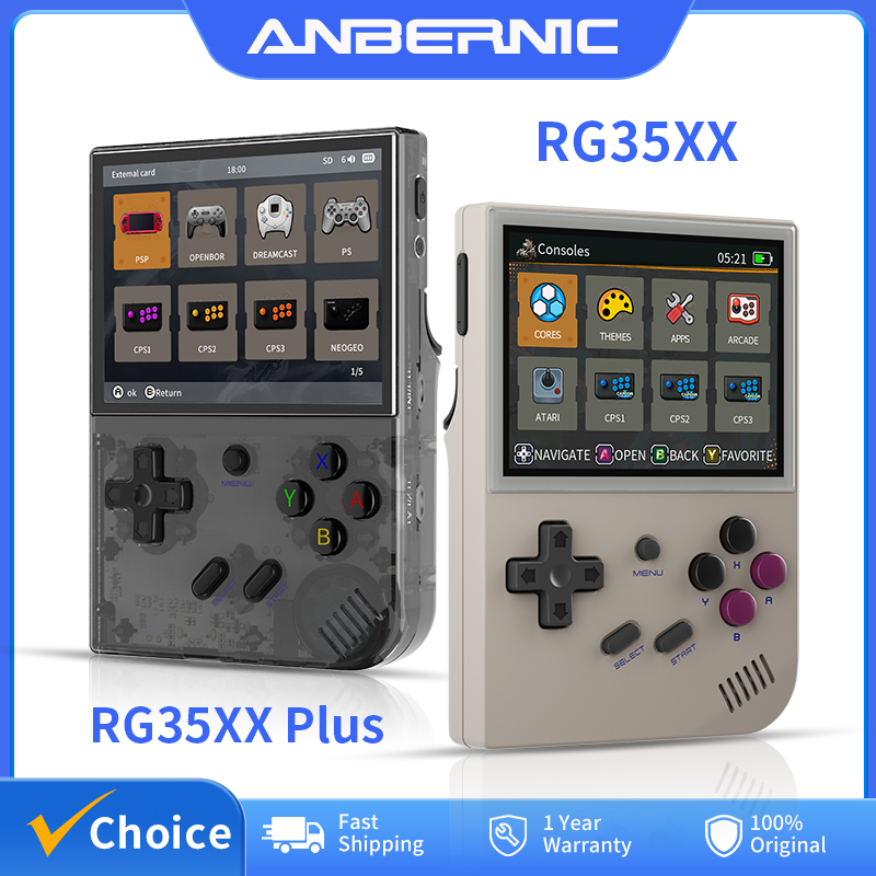 Retro Gaming Console Lego - ANBERNIC RG35XX Plus/RG35XX Retro Console de