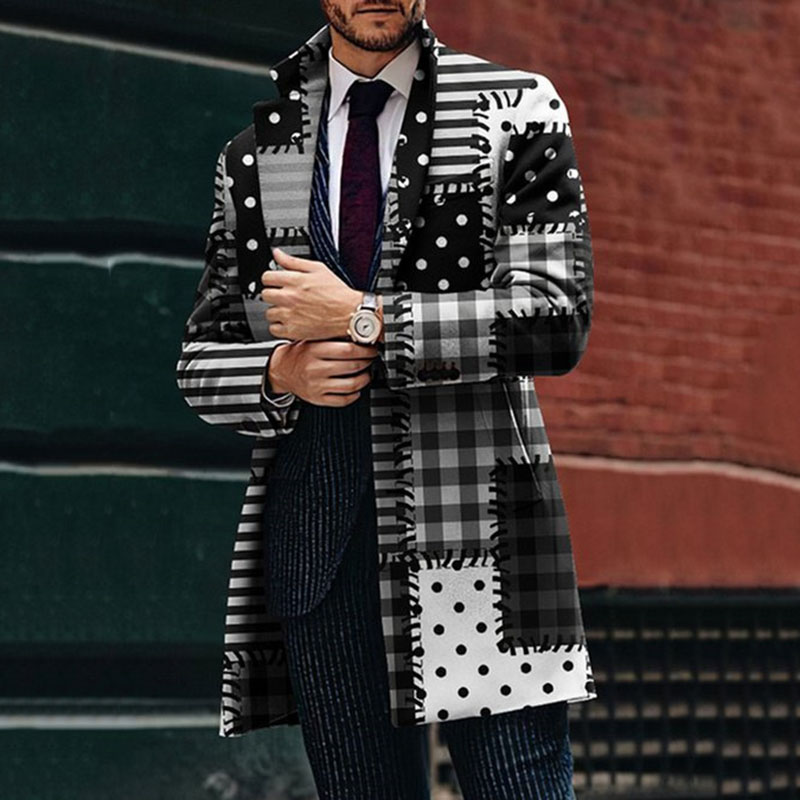 Retro Gaming Jacket - Retro gráfico geo impressão colorblock casaco