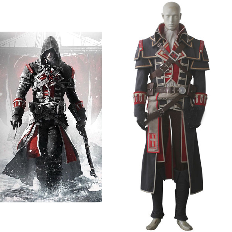 Jogo shay cormac cosplay guerr - Retro Gaming Jacket avaliação e preço