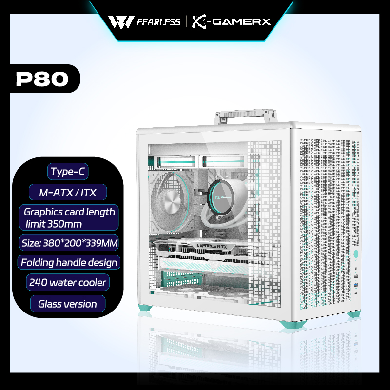 Gabinete Gamer X-GAMERX P80 co - Retro Gaming Pc Case avaliação e preço