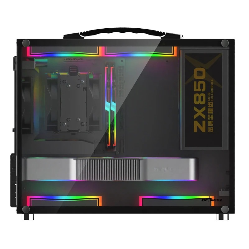 Gabinete Portátil para PC Game - Retro Gaming Pc Case avaliação e preço