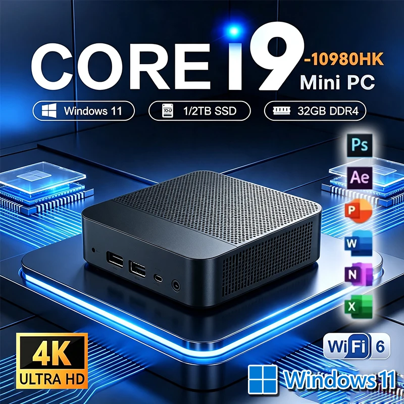 Mini PC 2026 com Windows 11 Pr - Retro Gaming Mini Pc avaliação e preço