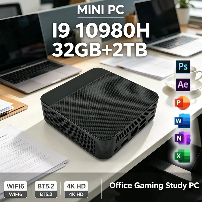 Mini PC 2026 com Windows 11 Pr - Retro Gaming Mini Pc avaliação e preço