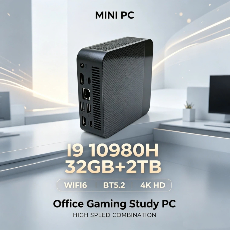 Mini PC 2026 com Windows 11 Pr - Retro Gaming Mini Pc avaliação e preço