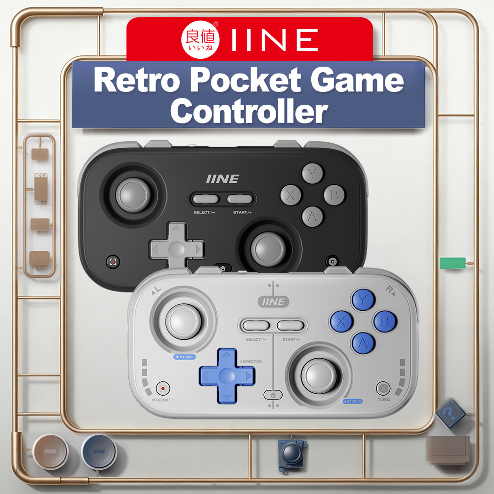 IINE Controle Mini Retro Bluet - Retro Gaming Corps avaliação e preço