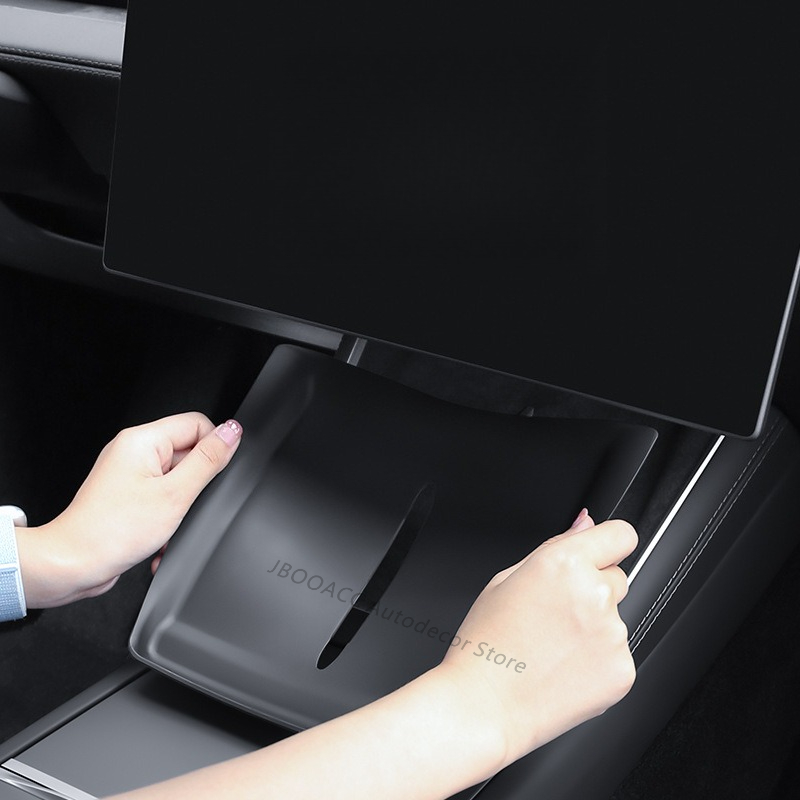Para Tesla Model YL: Tapete de - Console Dust Cover avaliação e preço
