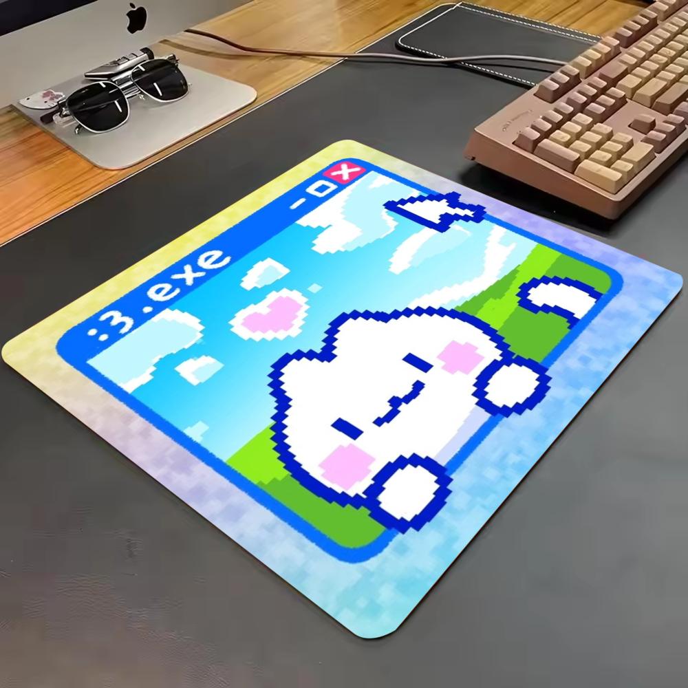 Mini Mouse Pad Pixel Cat com E - Retro Gaming Mini Pc avaliação e preço
