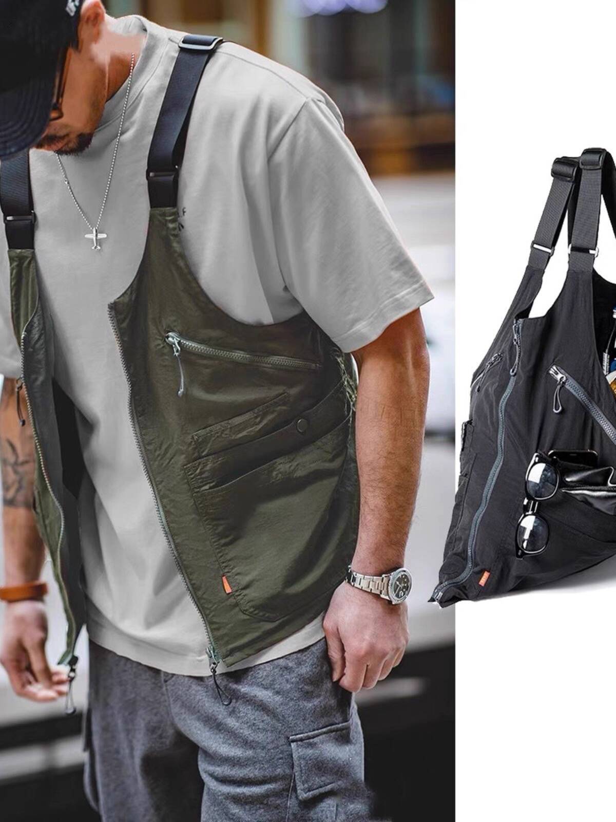 Colete Cargo Funcional Retrô M - Retro Gaming Jacket avaliação e preço