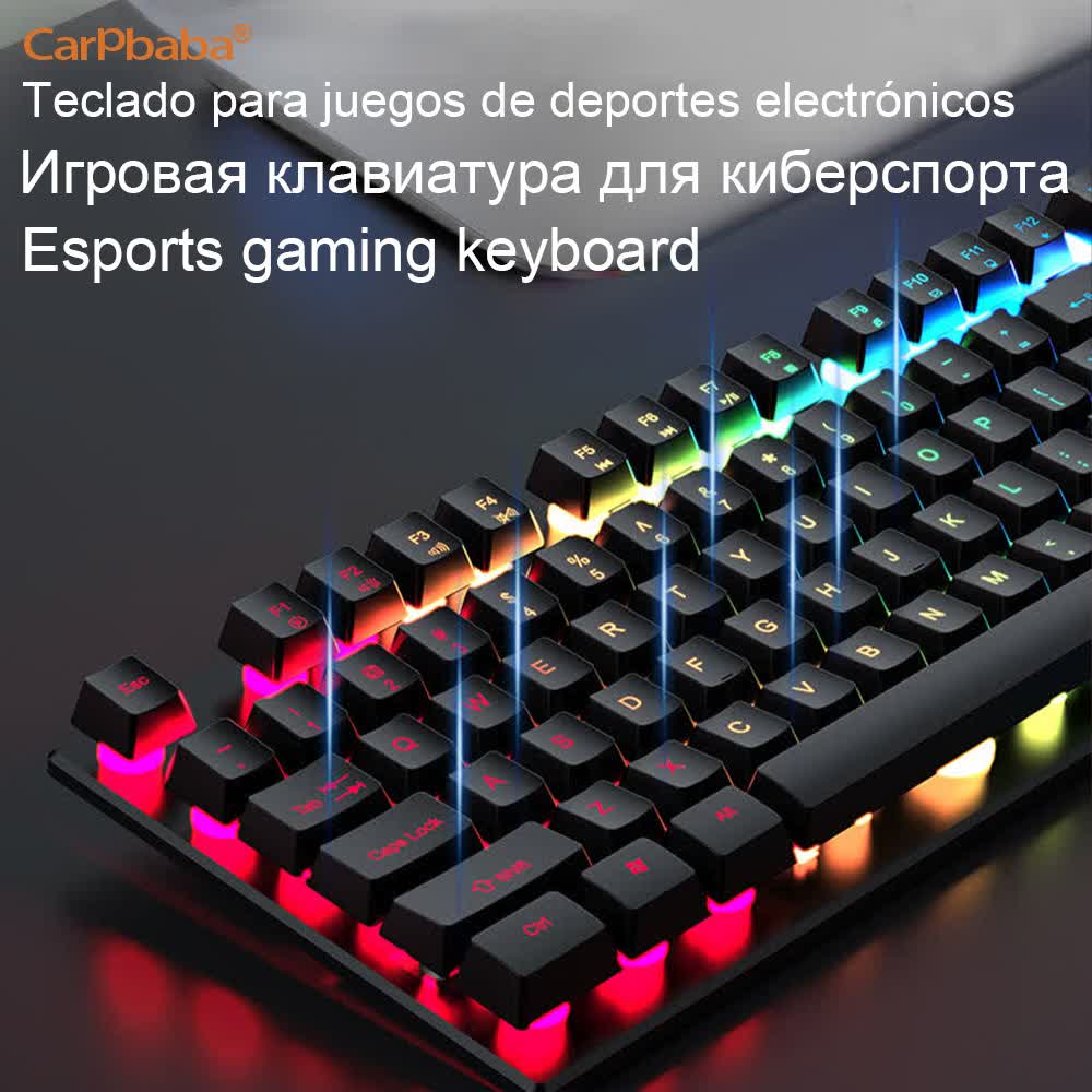 Carpbaba-Teclado mecânico retr - Retro Gaming Uk avaliação e preço