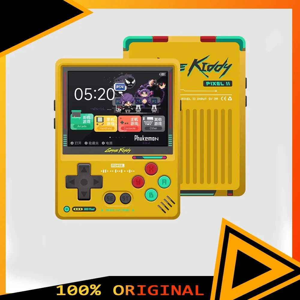 Gkd pixel 2 console de jogo po - Retro Gaming Mini Pc avaliação e preço