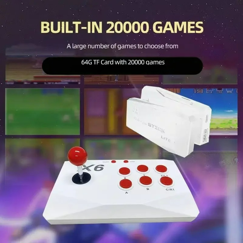 Novo Console de Videogame X6 4 - Retro Gaming Mister avaliação e preço