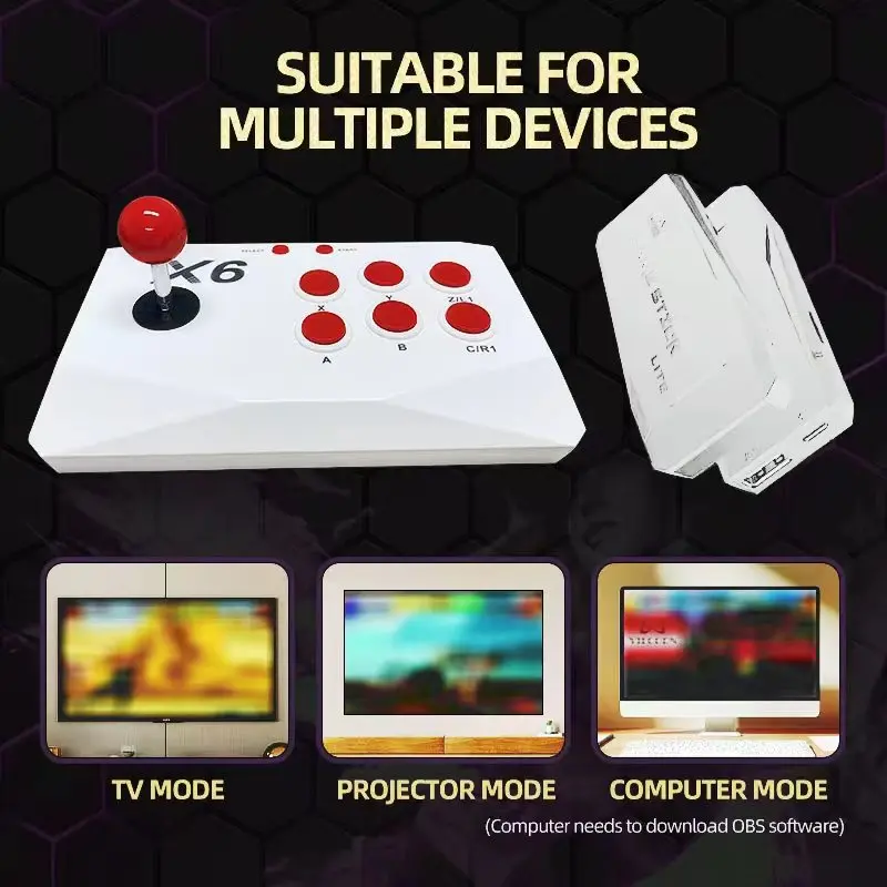 Novo Console de Videogame X6 4 - Retro Gaming Mister avaliação e preço