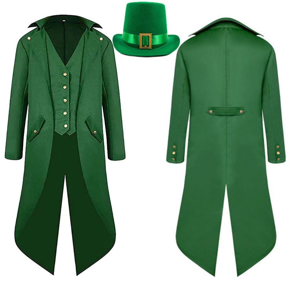 Traje do dia de são patrício p - Retro Gaming Jacket avaliação e preço