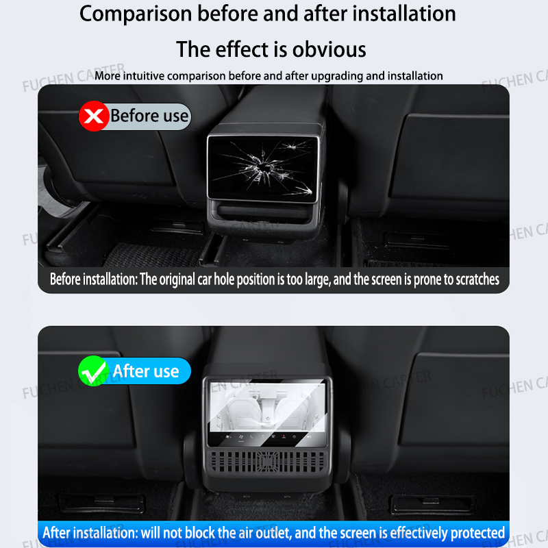 Para tesla modelo 3 y highland - Console Dust Cover avaliação e preço