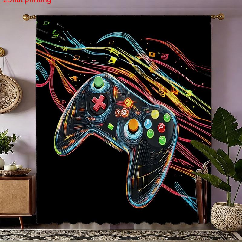 Par de Cortinas Retrô com Esta - Retro Gaming Youtube avaliação e preço