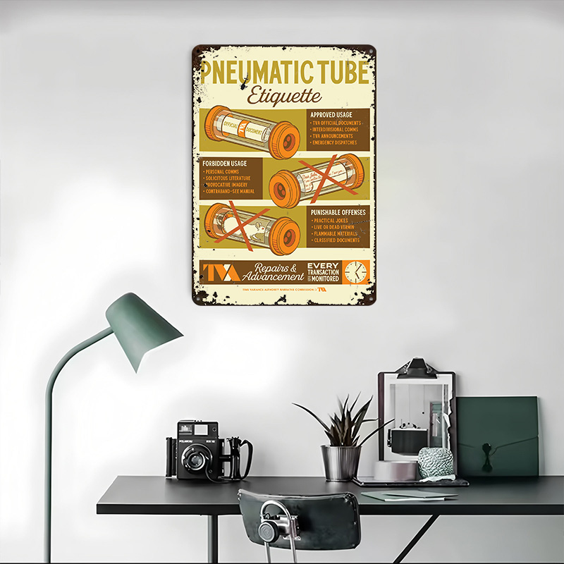 Placa de Metal Vintage Persona - Retro Gaming Youtube avaliação e preço