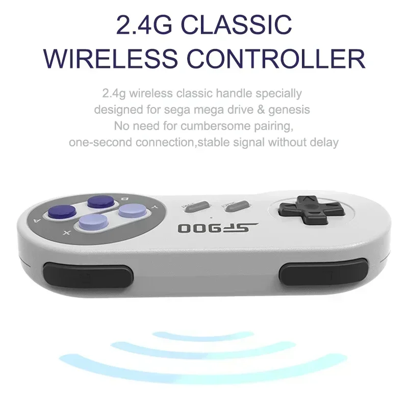 Controle Sem Fio SF900 16 Bit  - Retro Gaming Mister avaliação e preço
