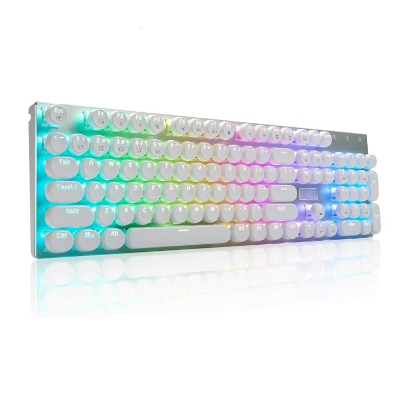 Teclado Mecânico USB com Fio p - Retro Gaming Uk avaliação e preço