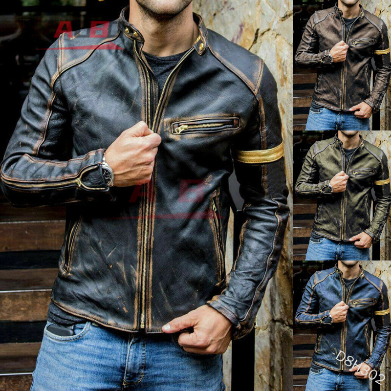Jaqueta de Couro Retro para Mo - Retro Gaming Jacket avaliação e preço