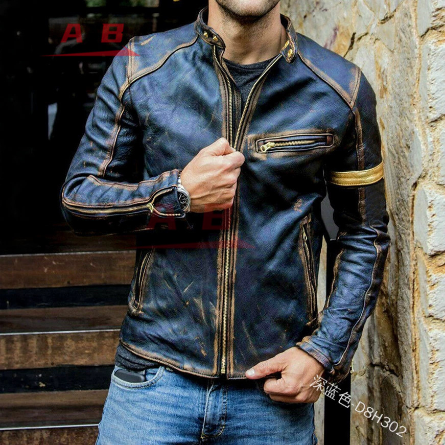 Jaqueta de Couro Retro para Mo - Retro Gaming Jacket avaliação e preço