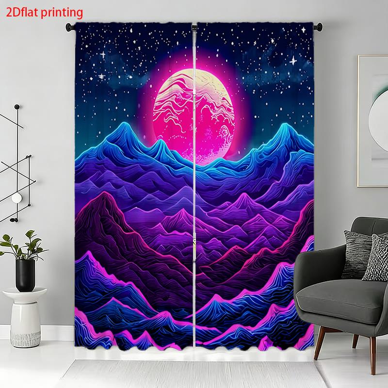 Cortinas Synthwave, Cortinas c - Retro Gaming Youtube avaliação e preço