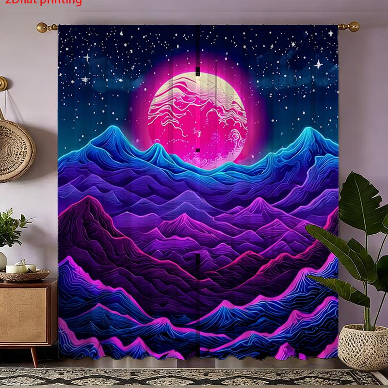 Cortinas Synthwave, Cortinas c - Retro Gaming Youtube avaliação e preço