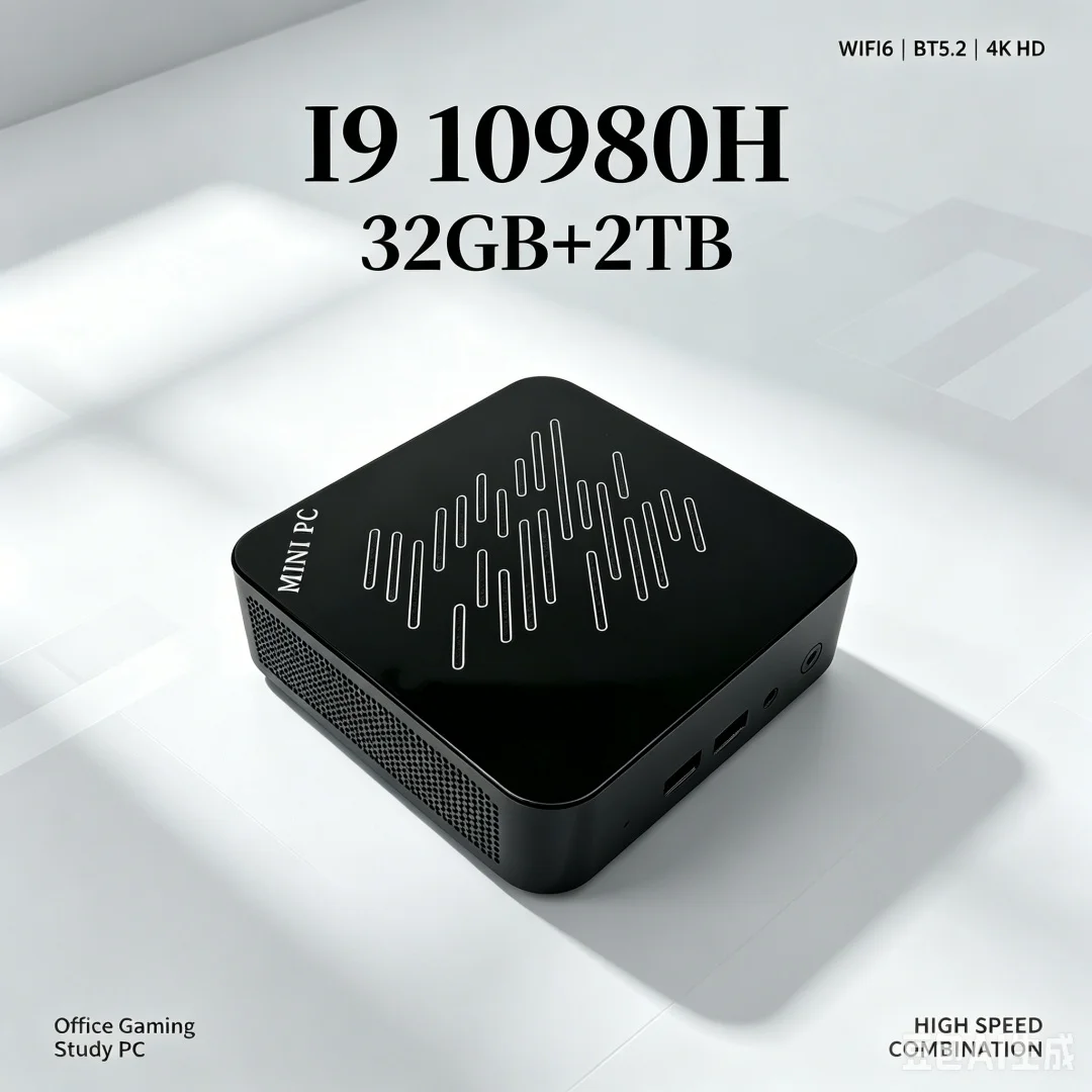 Mini PC Core I9 10980HK com Wi - Retro Gaming Mini Pc avaliação e preço