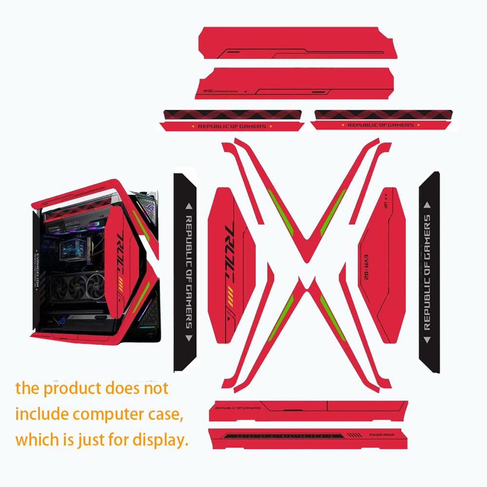 15 pçs adesivos diy para asus  - Retro Gaming Pc Case avaliação e preço