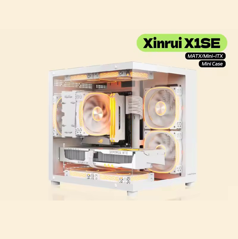 G-PARTNERS Xinrui X1SE Gabinet - Retro Gaming Pc Case avaliação e preço
