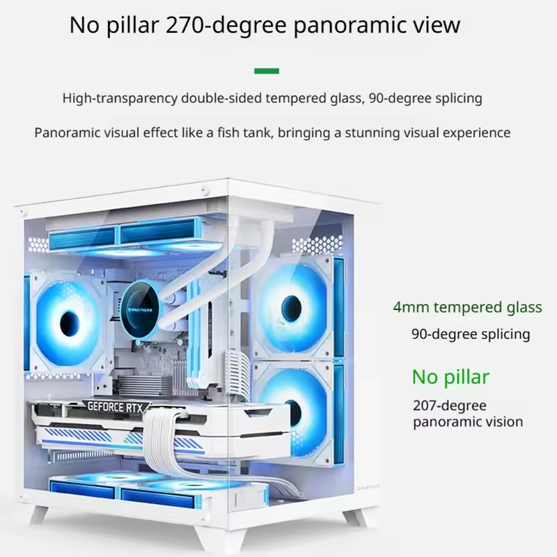 G-PARTNERS Xinrui X1SE Gabinet - Retro Gaming Pc Case avaliação e preço