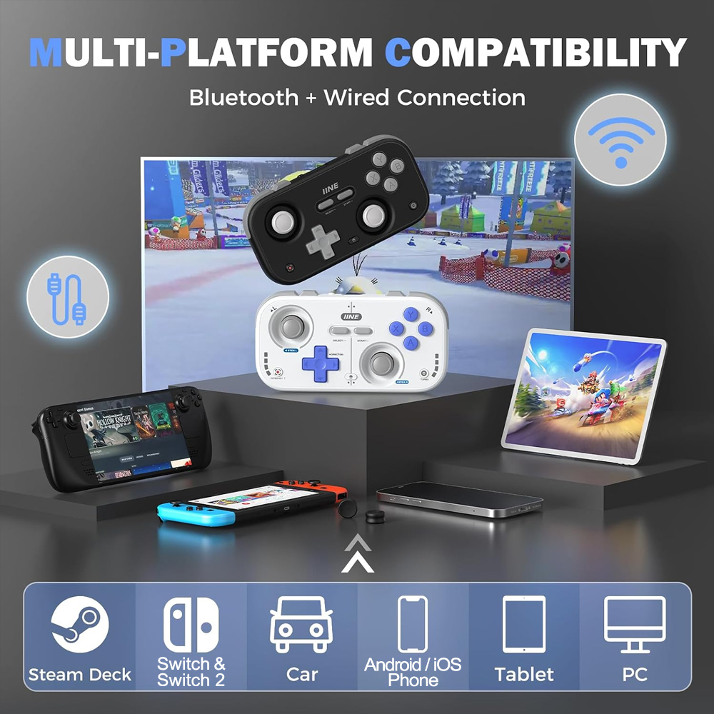 Controle Mini Retro IINE para  - Retro Gaming Mini Pc avaliação e preço