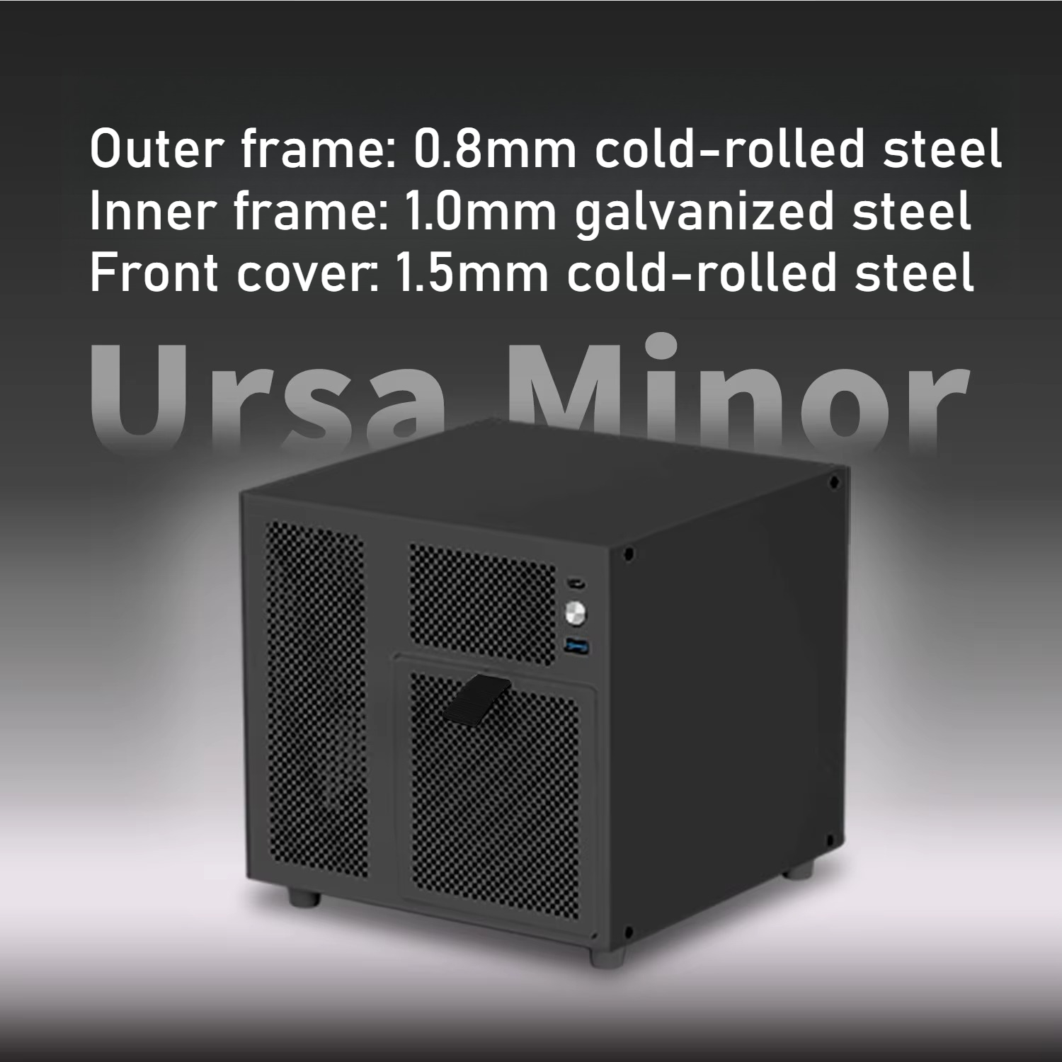 Ursa Minor Caixa de chassi NAS - Retro Gaming Pc Case avaliação e preço